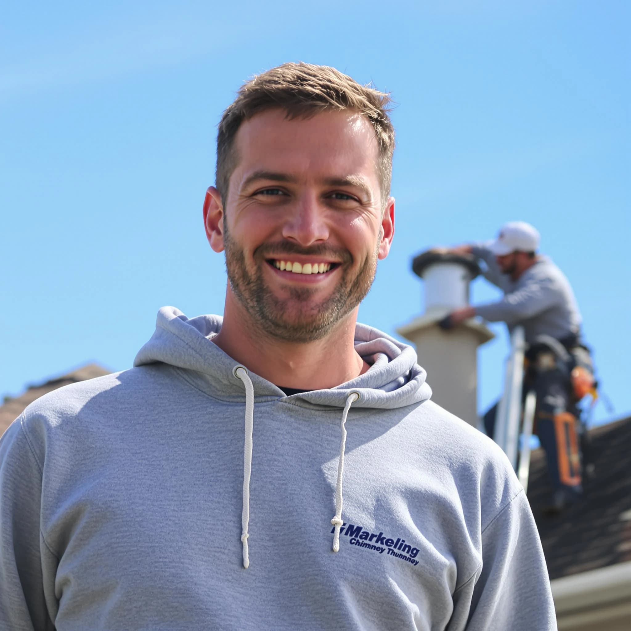 The Fairfield Plantation Chimney Sweep team.